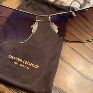 Oliver People’s Barely Worn Aviator Farrell Sunglasses